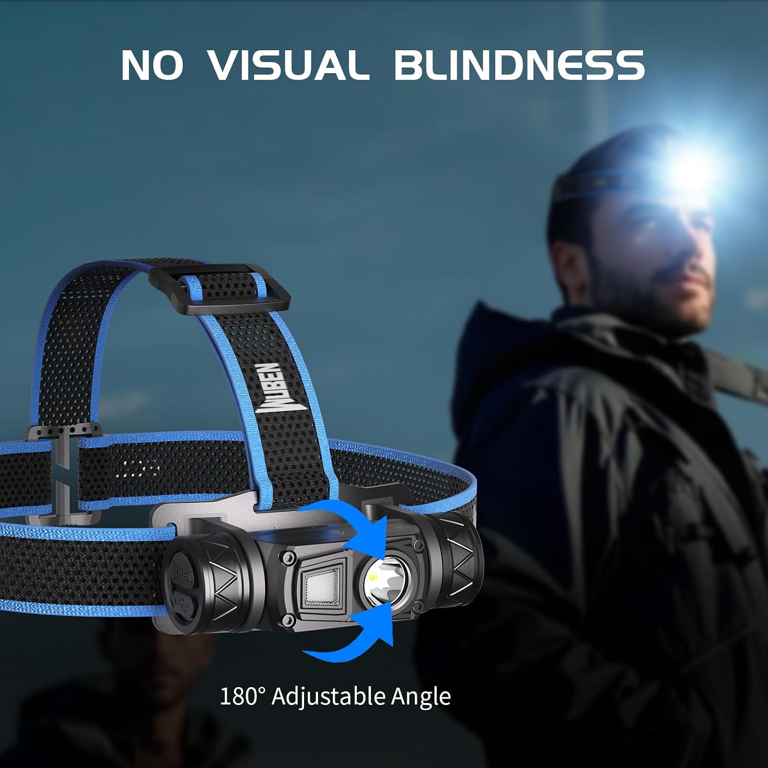 WUBEN H1 Pro Rechargeable Headlamp, 1200 High Lumen Ultra Bright