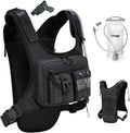 Criuage USA Patent Running Hydration Vest Backpack, Lightweight Chest Pack with 2.0L Water Bladder Bag Daypack for Hiking Running Cycling Race Marathon for Women Men