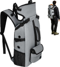 Breathable Dog Hiking Backpack Carrier for Small Dogs, Grey