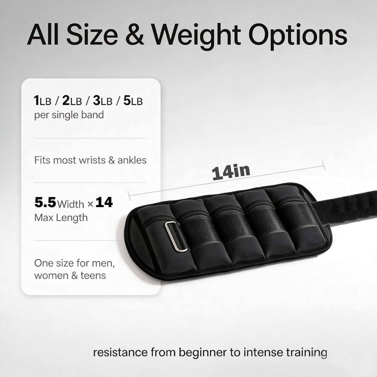 2-10 LBS Adjustable Ankle Weights Set for Women & Men | Removable Weights, Ideal for Walking Running Pilates Home Gym Workout Physical Therapy