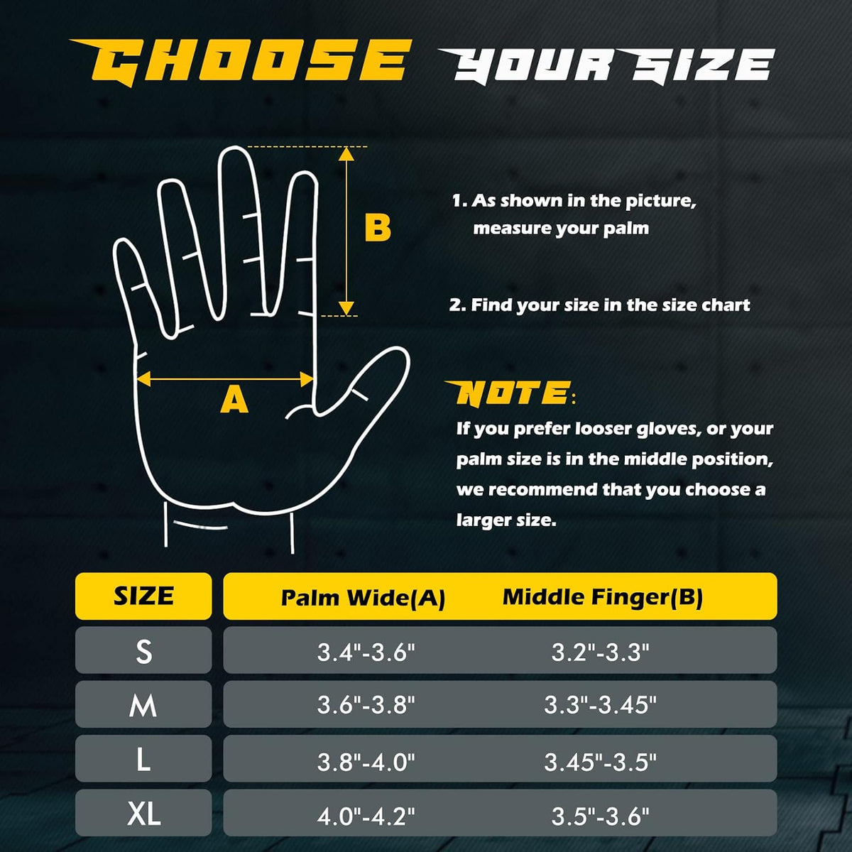 FREETOO Full-Finger Workout Gloves for Men, Padded Gym Gloves with Grip