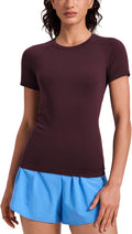 CRZ YOGA Seamless T-Shirt Hip Length