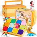 Jar Melo Air Dry Clay, Magic Modeling Clay Kit, 24 Colors with Storage Box