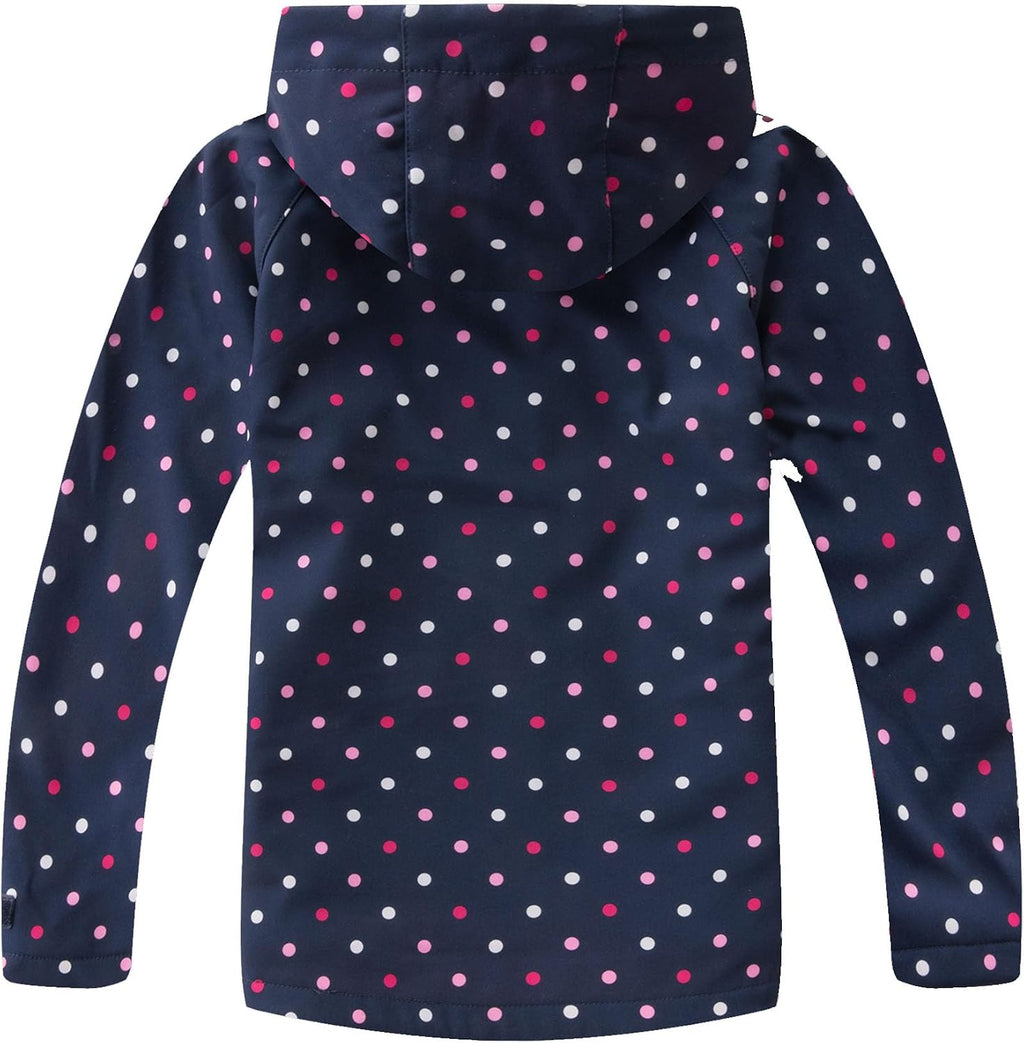 MGEOY Kids Rain Jacket, Waterproof Lightweight Hooded Windbreaker for Boys Girls 4-16Y