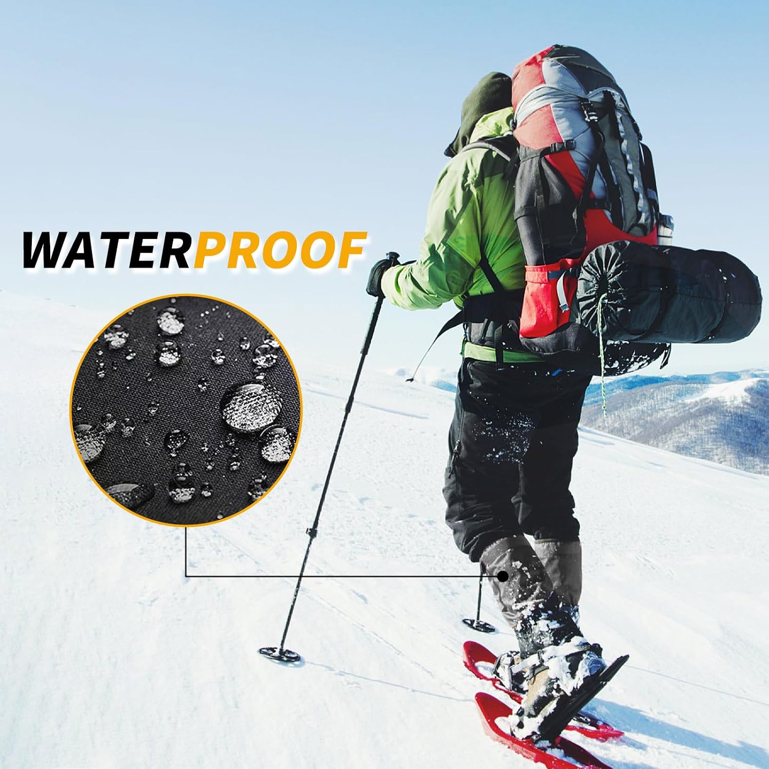 Leg Gaiters Waterproof Snow Boot Gaiters for Women Men