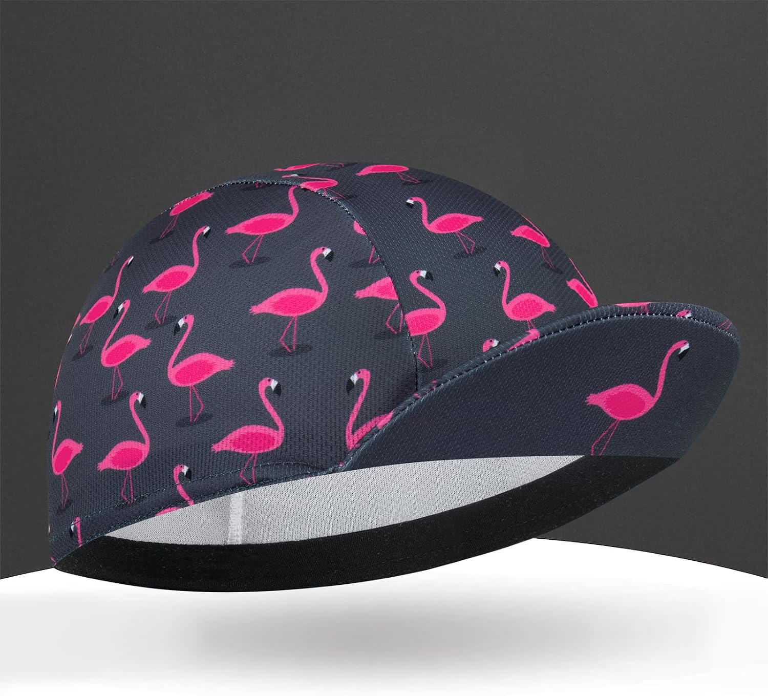 Cycling Cap with Sun Visor, Lightweight Polyester Bike Hat for Men & Women