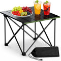 Anbte Small Folding Camping Table, Ultralight Aluminum, 44 lb Capacity