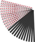 Magnetic Strips with Strong Adhesive Backing (22 Pack, 12" x 0.5") Flexible Magnetic Tape Heavy Duty, Flat Rubber Magnet Tape Strip for DIY Crafts, Art Projects, Photo, Tool Storage