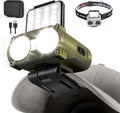 Hopedone 2-in-1 Rechargeable Headlamp & Hat Light, 800LM Clip-On Cap Light