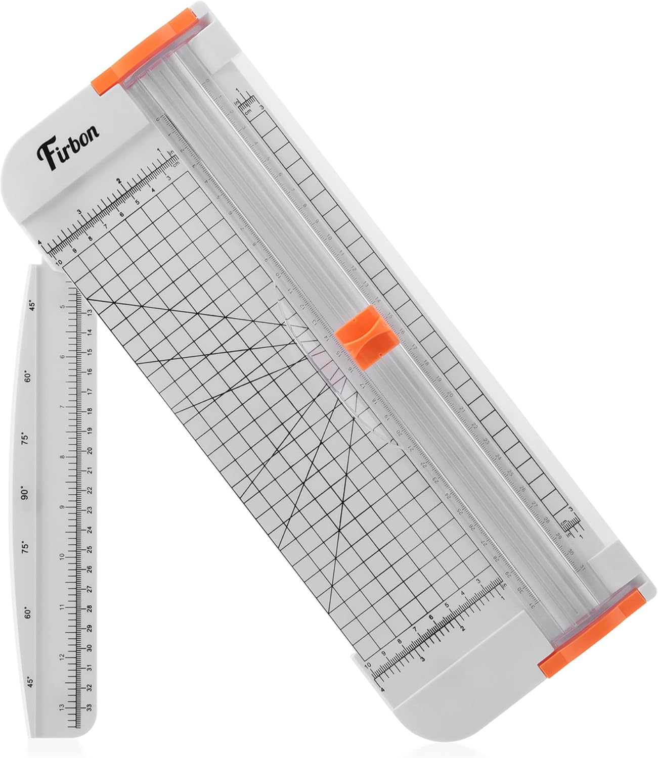 Firbon A4 Paper Cutter, 12 Inch Paper Trimmer with Extened Ruler, Morandi
