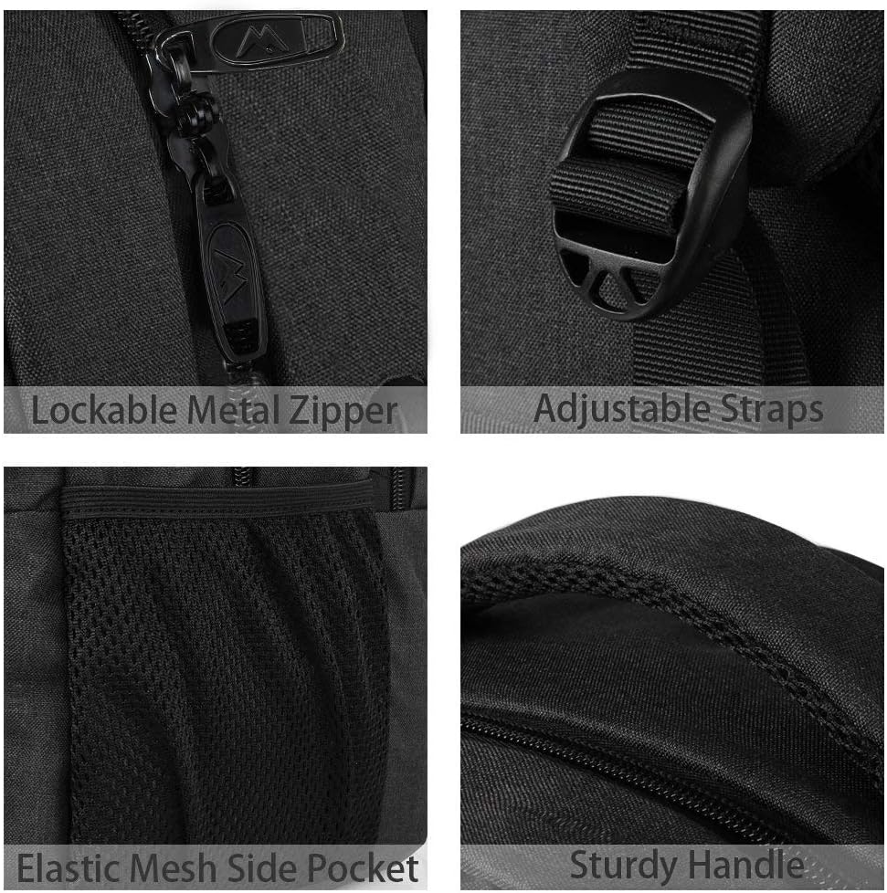 MATEIN Business Laptop Backpack, 15.6 Inch Travel Work Bag for Men Women