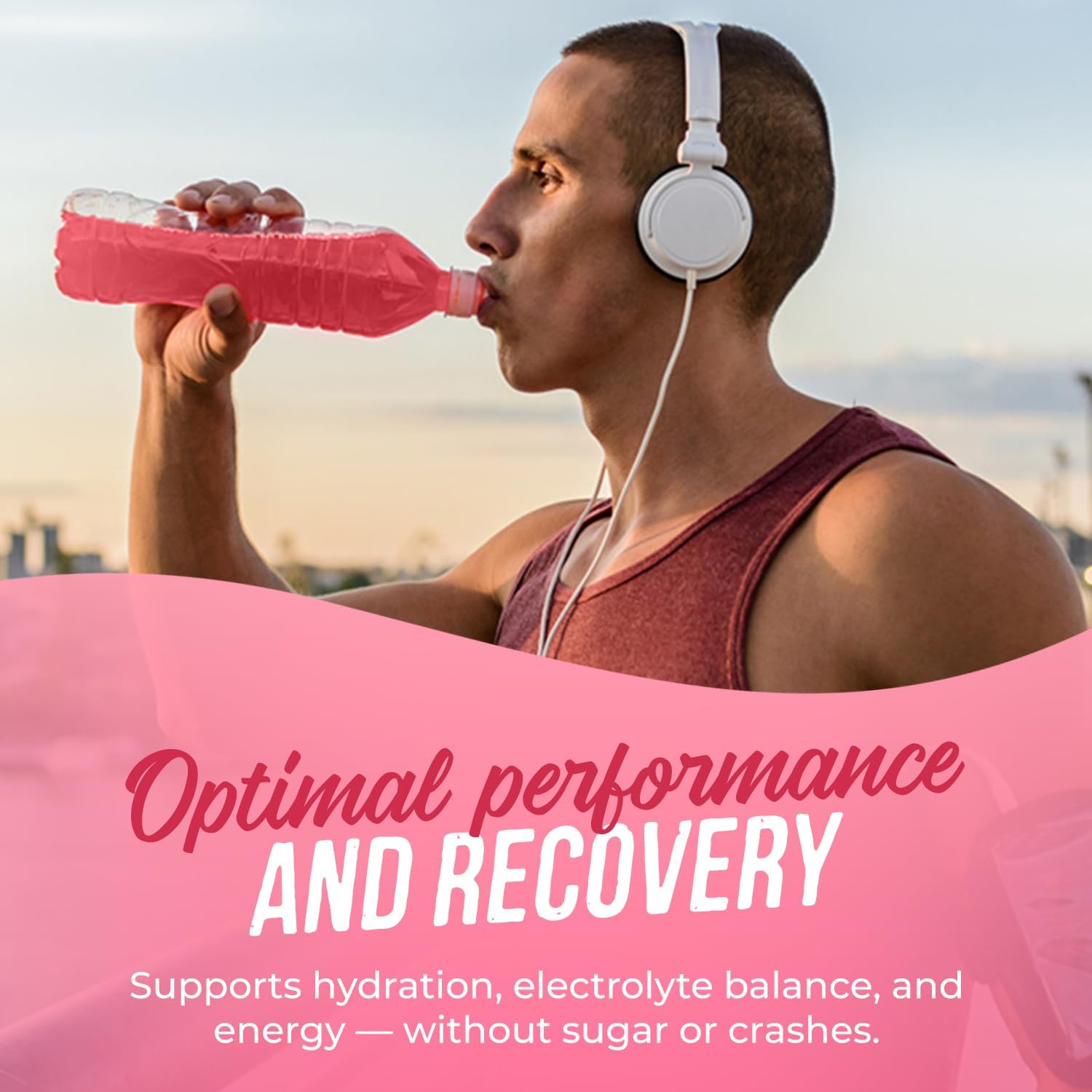 JUNP Sugar Free Electrolytes Powder Packets for Water Instant Hydration Packets with Salt & Potassium, Zero Calorie, No Carbs No Sugar Electrolyte Drink Mix Sticks, Keto Friendly, Wild Berry 20 Pack