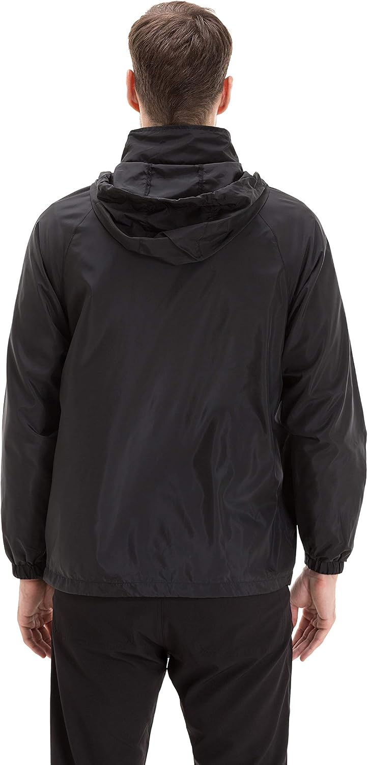 TRAILSIDE SUPPLY CO. Men's Lightweight Packable Windbreaker Jacket