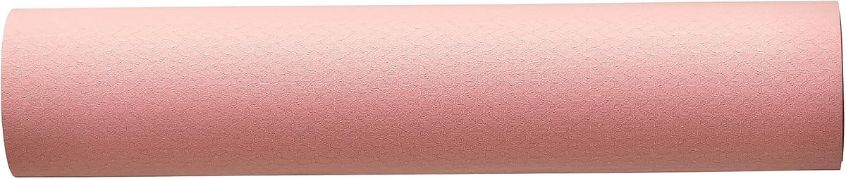 Amazon Basics 1/4 Inch Thick TPE Exercise Yoga Mat with Carrying Strap