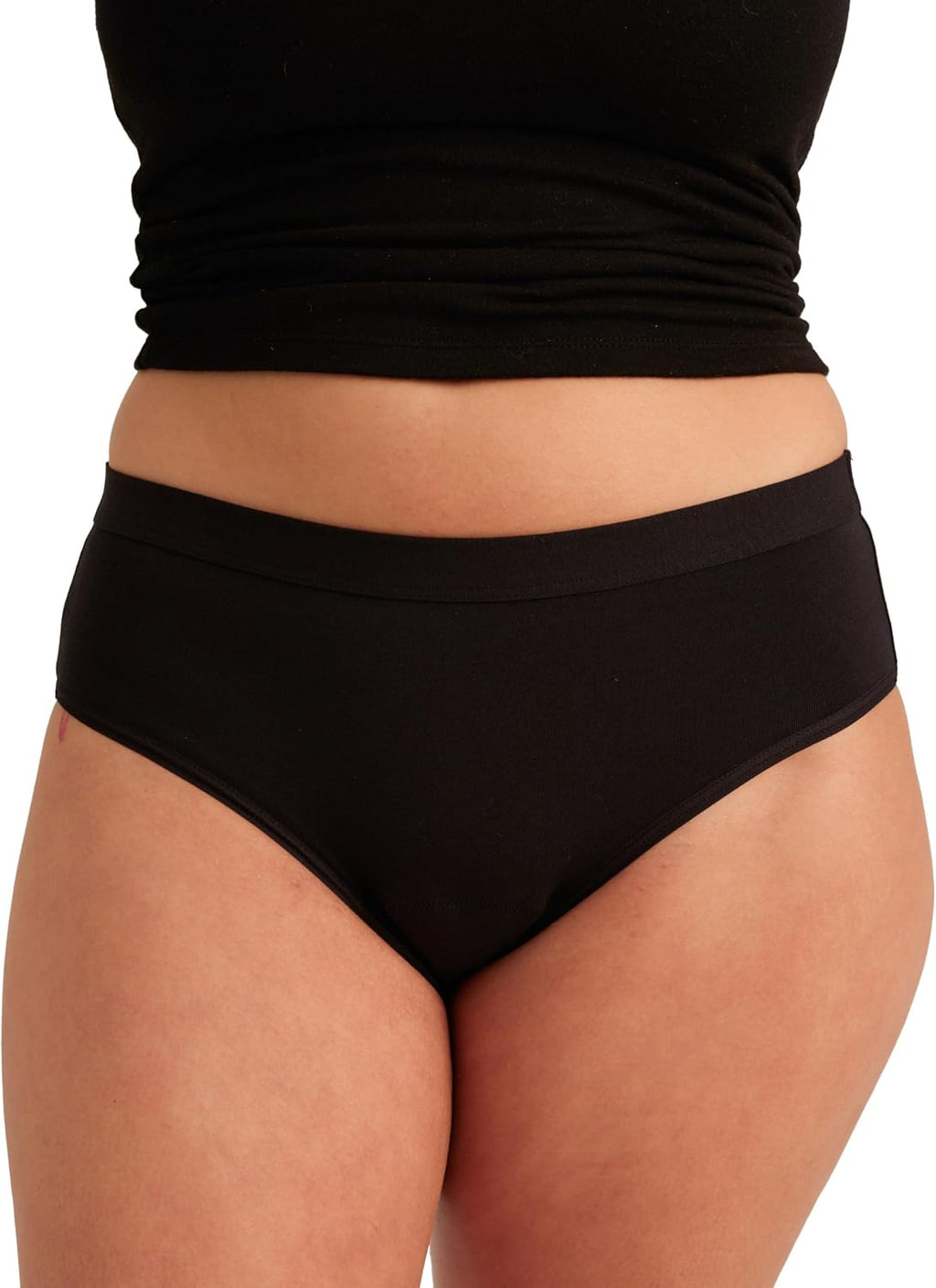 saalt EveryWear Cotton Brief Period Underwear, Regular Absorbency