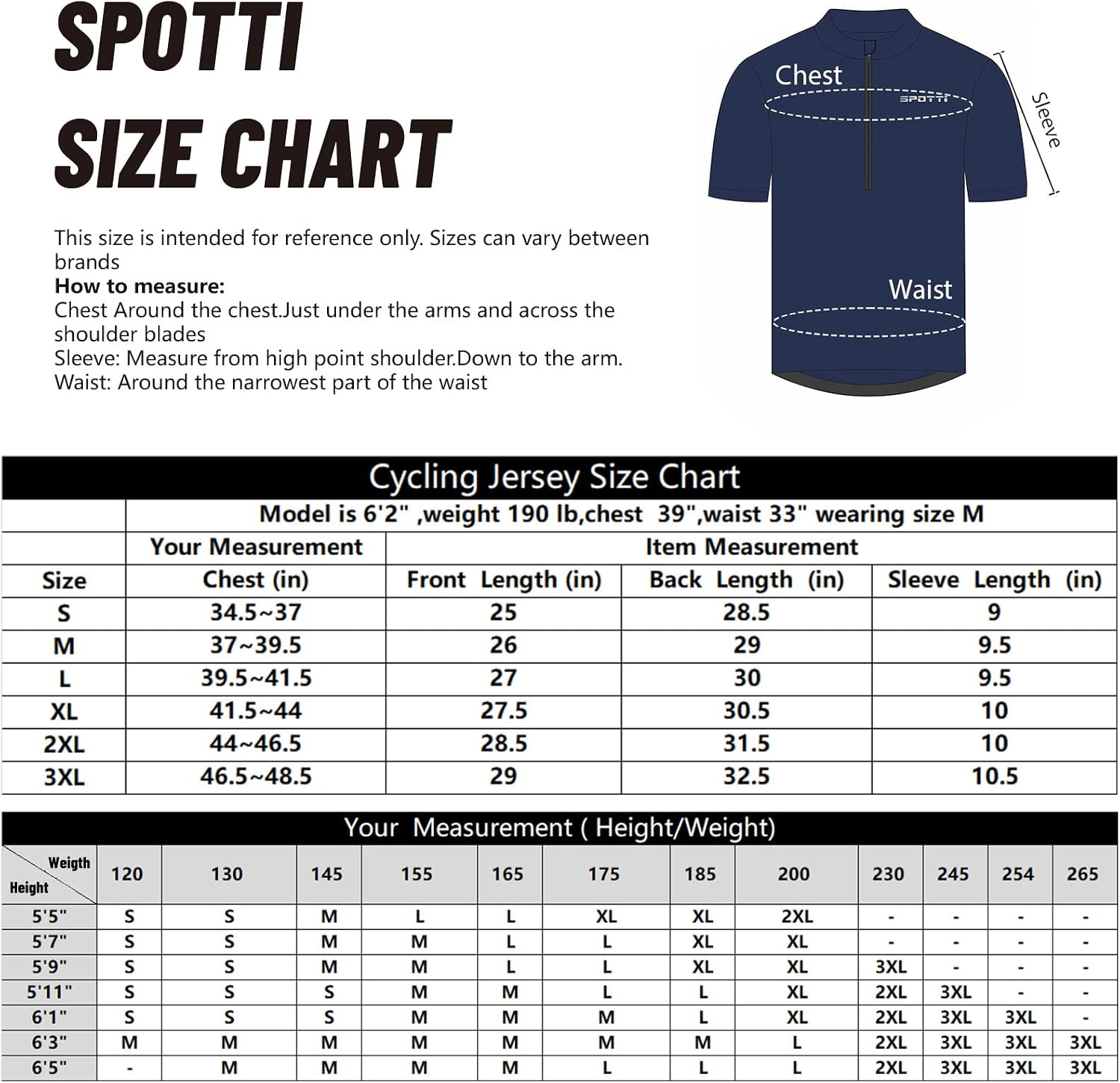 Spotti Men's Cycling Jersey Short Sleeve Half-Zip Bike Shirt, 4 Pockets