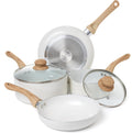 Moss & Stone Pots and Pans Set Nonstick, 6-Piece Induction Cookware Set