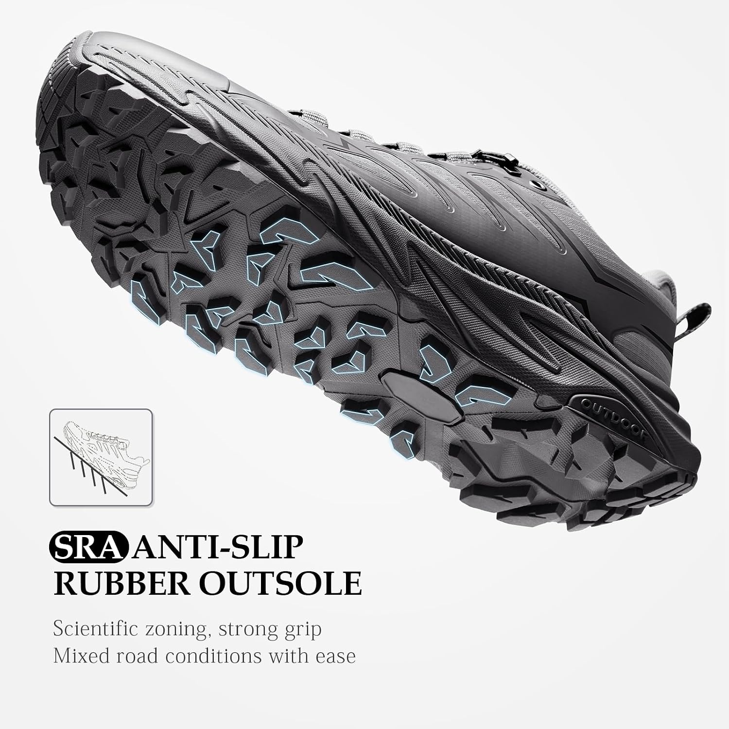 SRA Men's Trail Running Water Shoes Quick Dry for Hiking