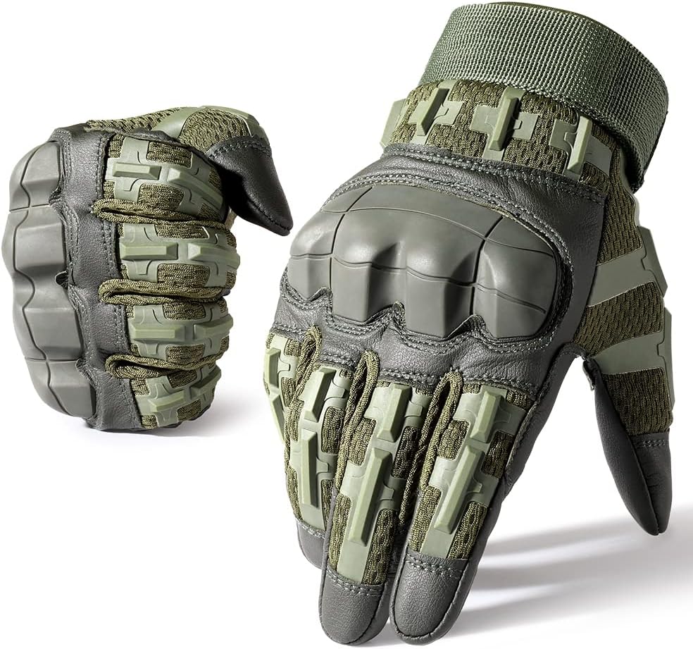 WTACTFUL Tactical Gloves Men Women, Touchscreen Reinforced Palm