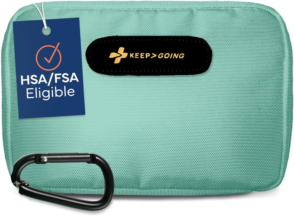 KeepGoing Travel First Aid Kit - TSA-Approved Travel Size