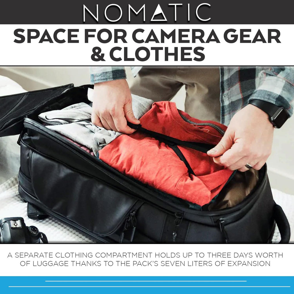 NOMATIC McKinnon Camera Backpack 35L - Camera Bag for Photographers - V1