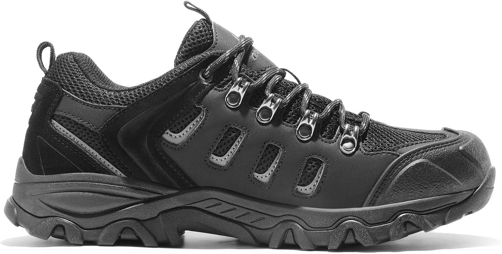NORTIV 8 Men's Waterproof Hiking Shoes Leather