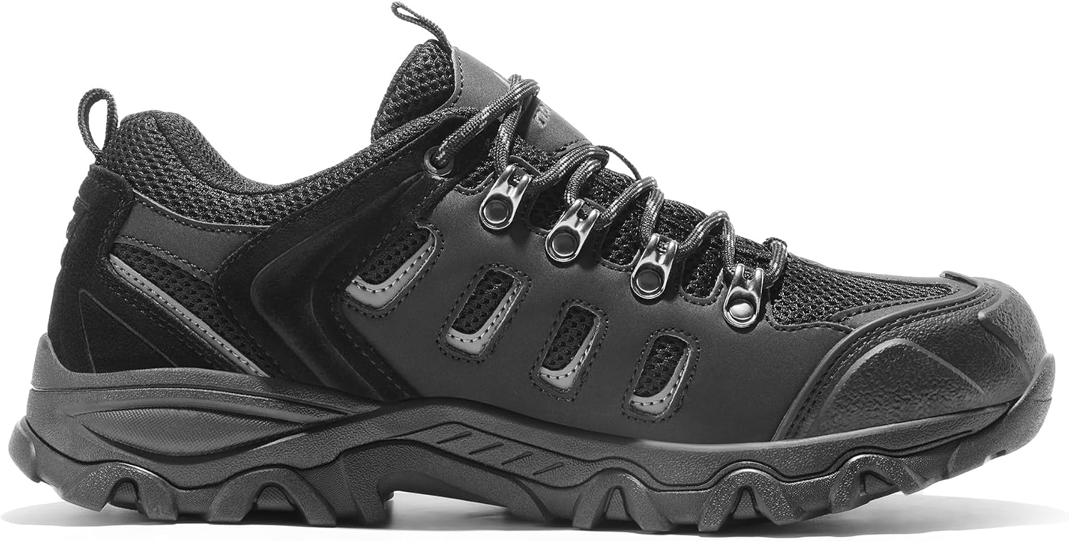 NORTIV 8 Men's Waterproof Hiking Shoes Leather