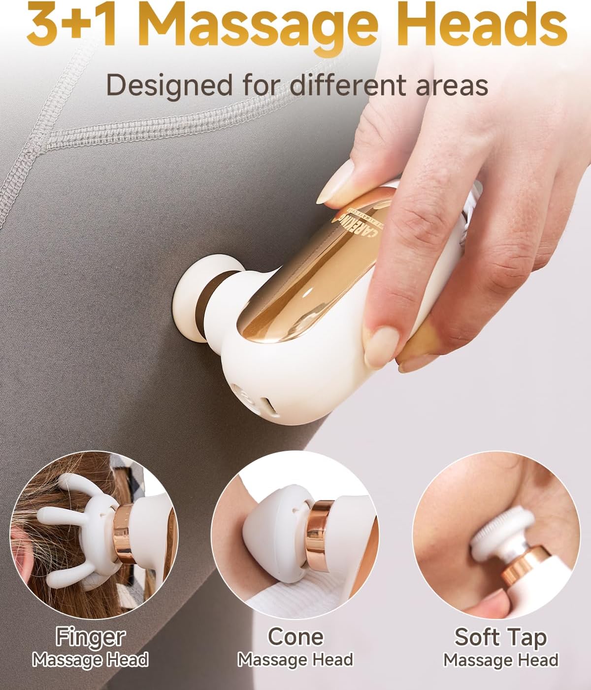 Mini Massage Gun Travel Size, Powerful Small Massager FSA-HSA Eligible