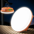 Eventek Camping Lights 12000mAh, Ultra Bright LED Camping Lantern with 4 Modes & Magnetic, IPX5 Waterproof Rechargeable Tent Lights for Power Outages, Tent, Hiking, Emergency - Orange