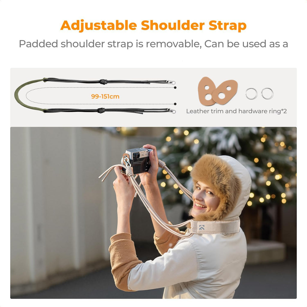 K&F CONCEPT Camera Sling Bag Small Camera Compact Case