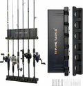2 Pack Vertical Fishing Rod Holders Up to 12 Rods for Garage