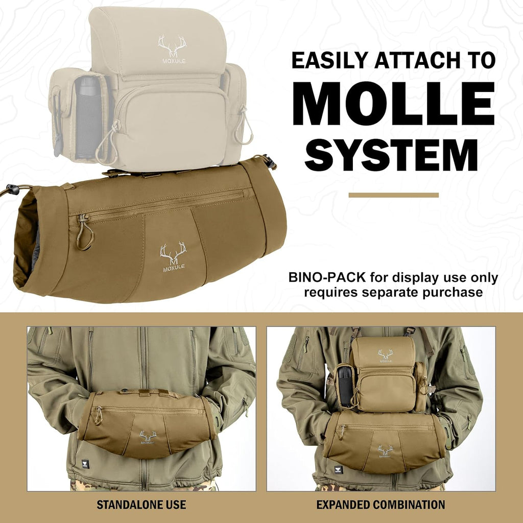 MOXULE Hunting Hand Warmer Muff: Insulated Fleece for Cold Weather