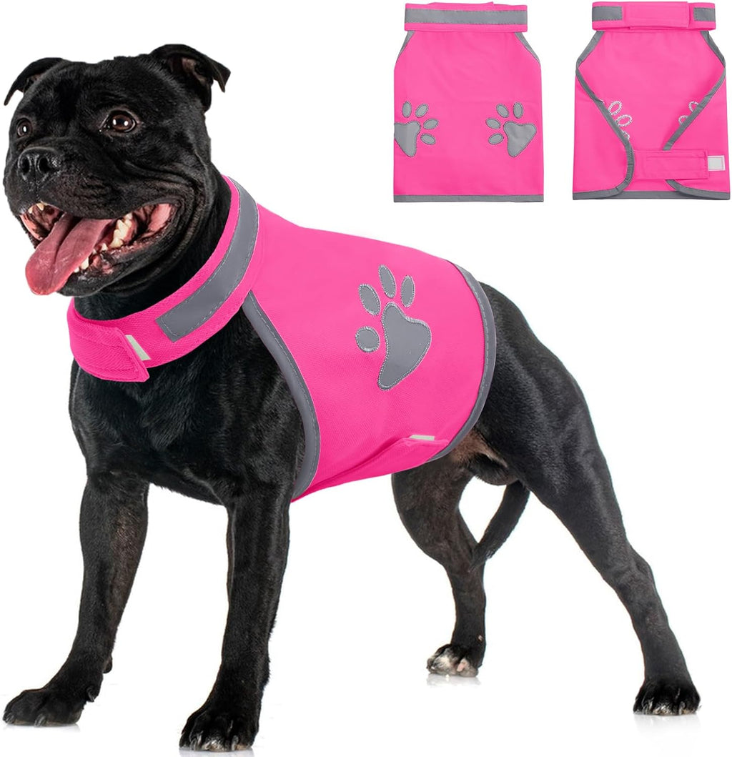 Reflective Dog Vest, High Visibility Dog Safety Vest for Hunting