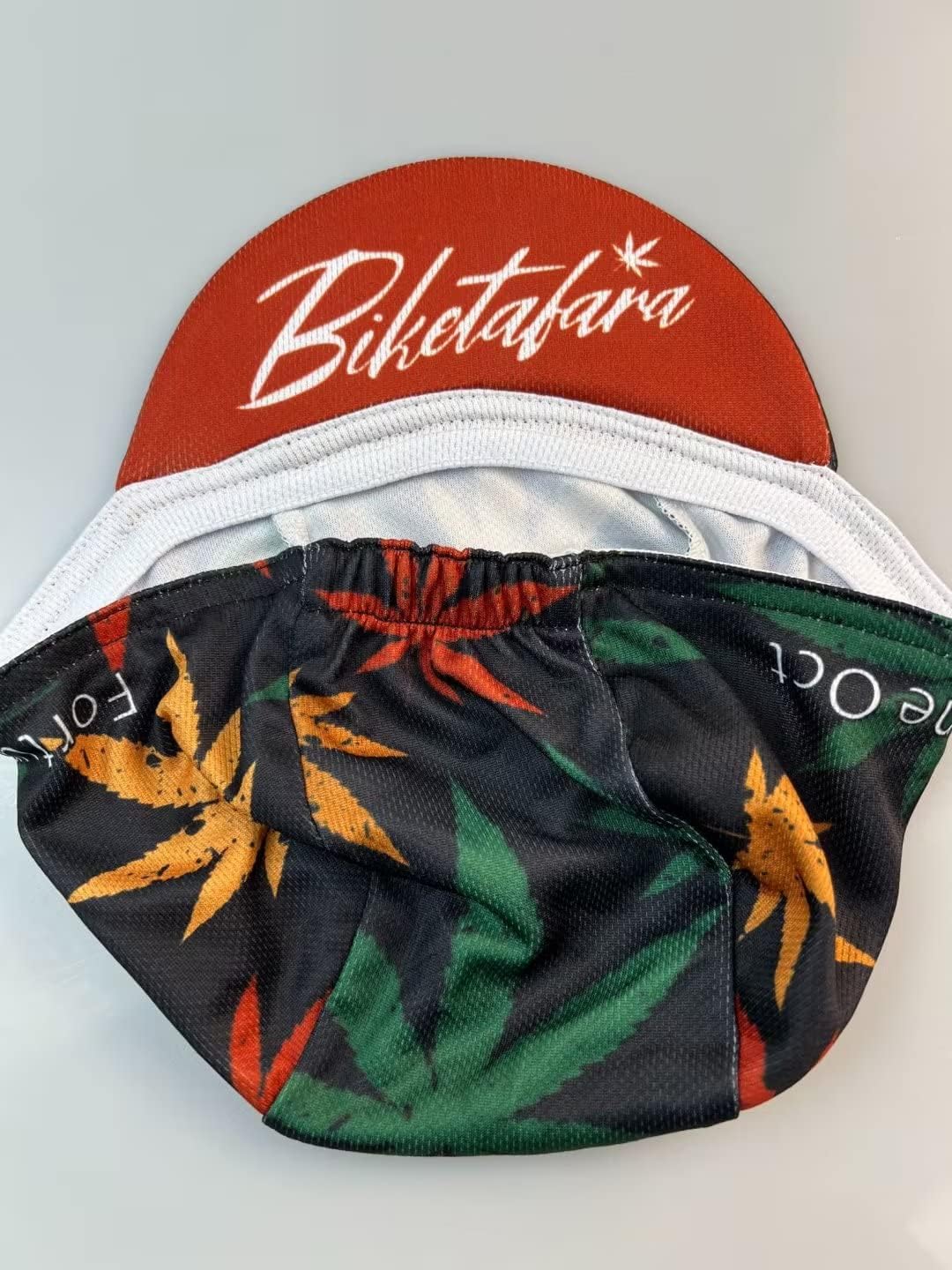 Funny Cycling Cap - Polyester Cycling Hat-Under Helmet - Cycling Helmet Liner Breathable&Sweat Uptake