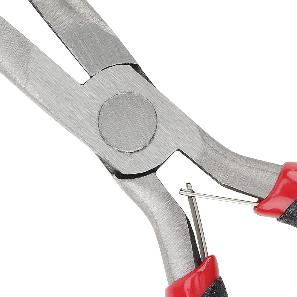 10 PCS 6 Inch Extra Long Needle Nose Pliers, Mini Precision Jewelry Pliers with Comfort Grip, Needle Nose Pliers for Jewelry Making, Repair, Crafts