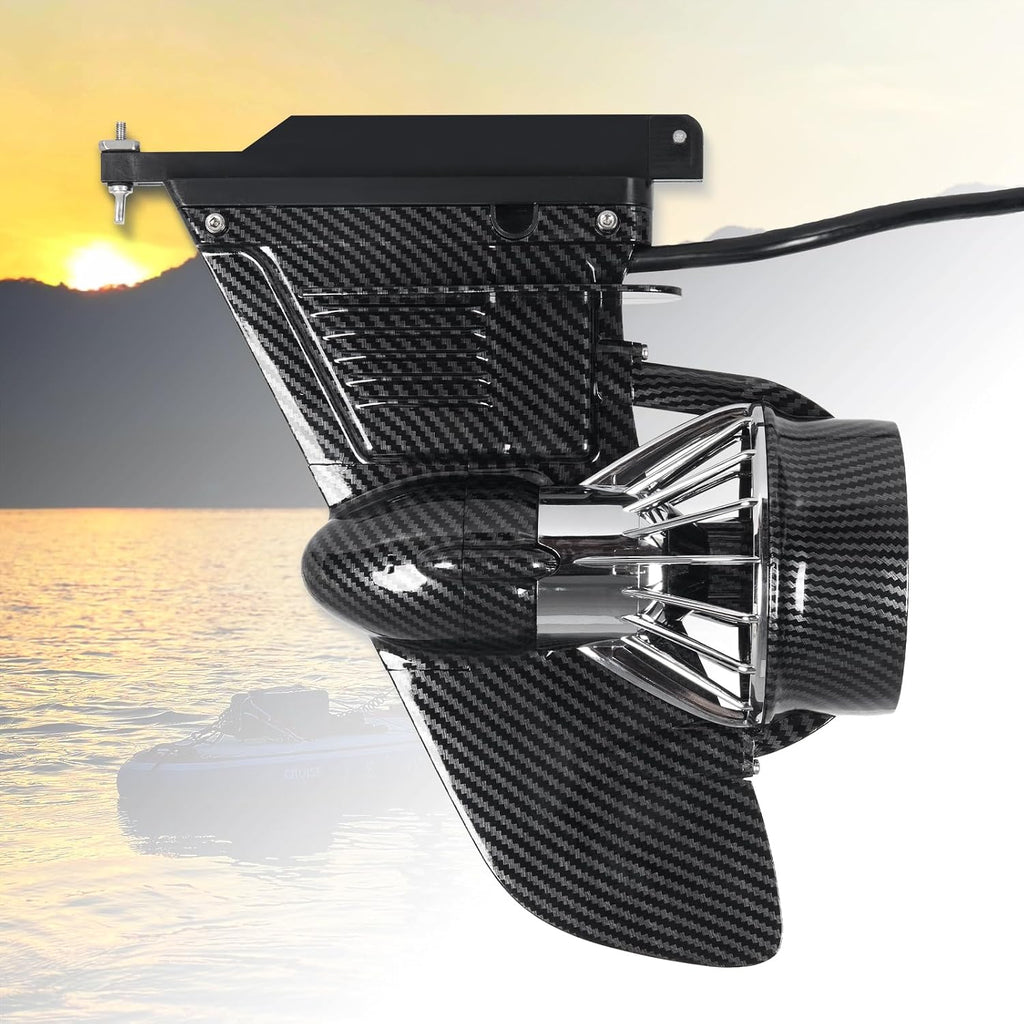 LEDONNE SUP Electric Fin Underwater Thruster Electric Surfboard Electric Surf Fin Electric Fin Thruster for Surfboard Electric SUP Fin Kit