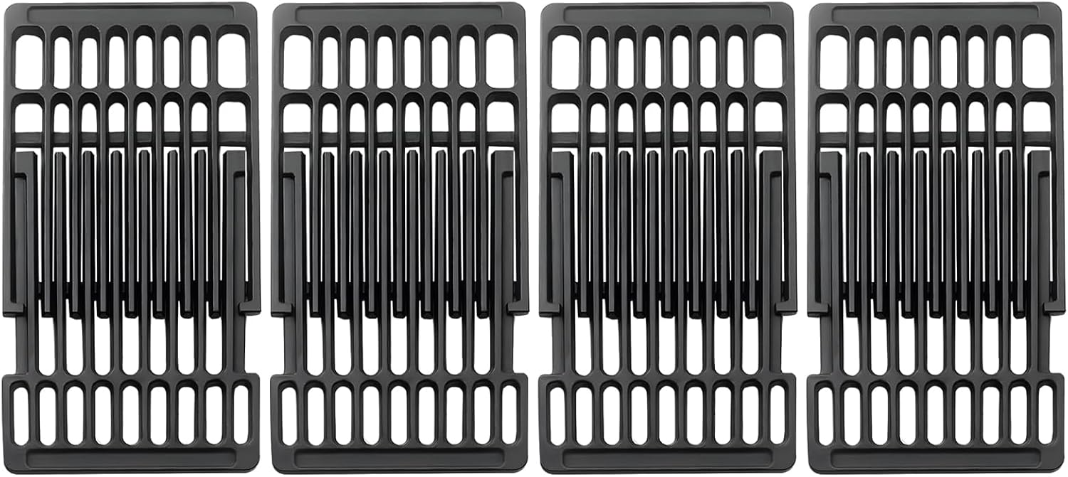 17" Heavy Cast Iron Fire Grate, Charcoal Grates Bottom Plate for Weber 22" Kettle, One-Touch, Master Touch, Bar-B-Kettle, Performer, BGE, Big Green Egg XL Charcoal Grill
