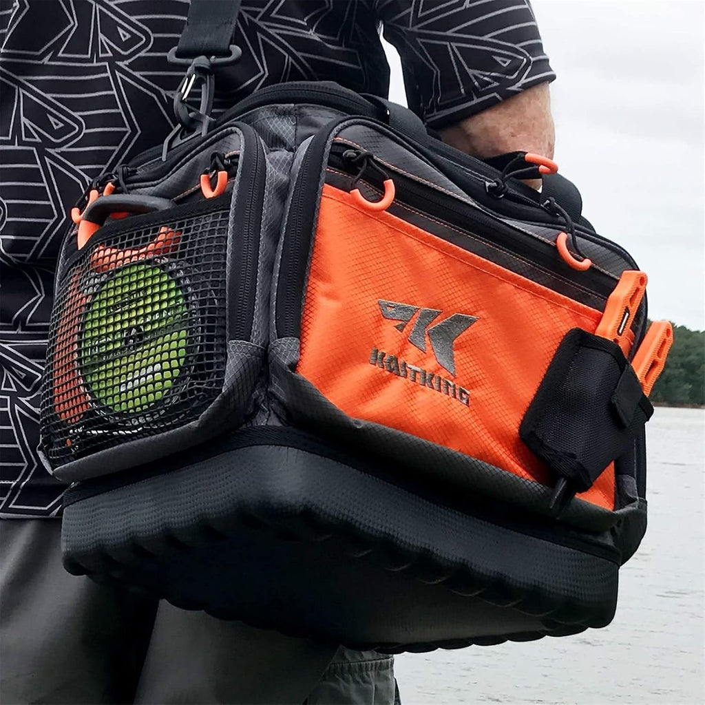KastKing Bait Boss Tackle Bag, Saltwater Resistant Fishing Bag