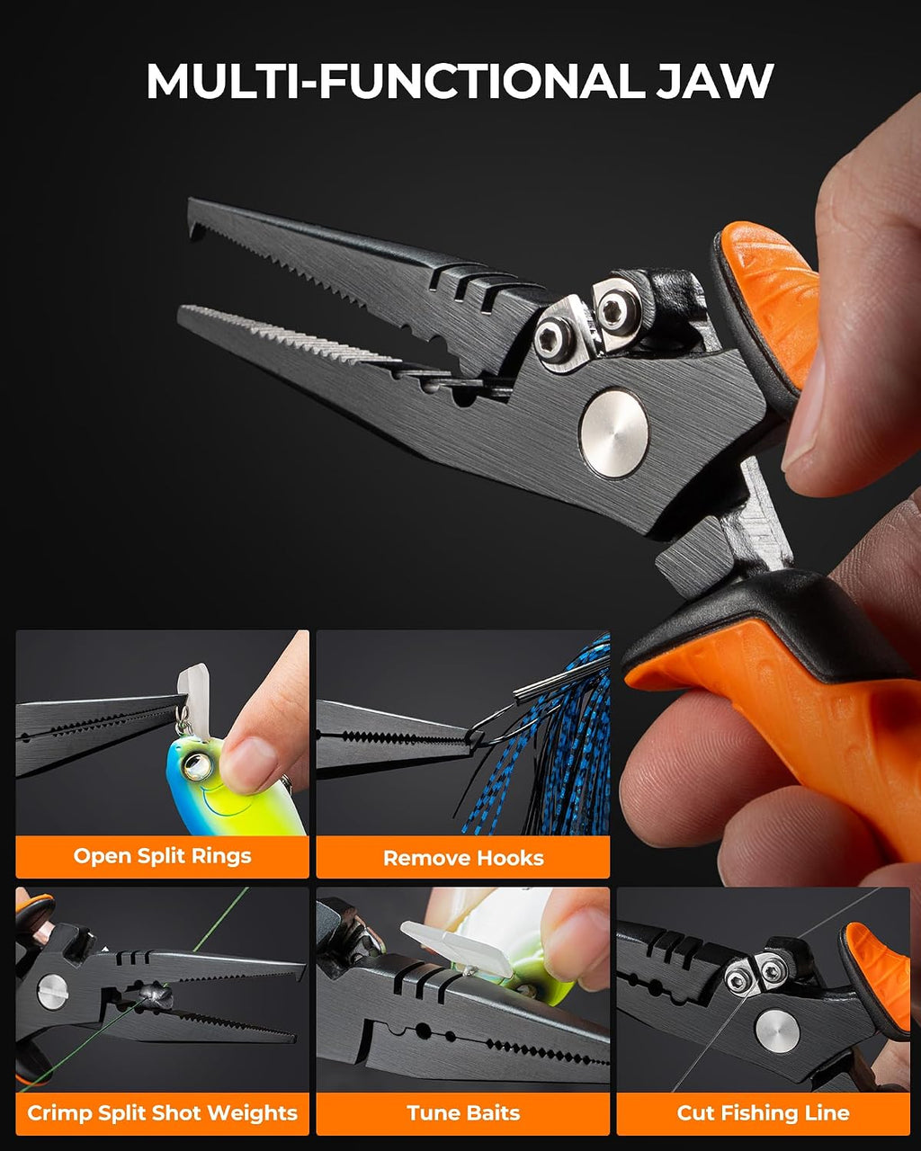 KastKing SteelStream Fishing Tool Set, Fishing Gear