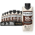 Pioneer Pastures High Protein A2 Milkshakes, Chocolate, 11oz, 12 Pack