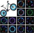 Bike Wheel Lights (2 Pack) - Waterproof LED Bicycle Spoke Lights - Bike Accessories - 30 Different Patterns Change
