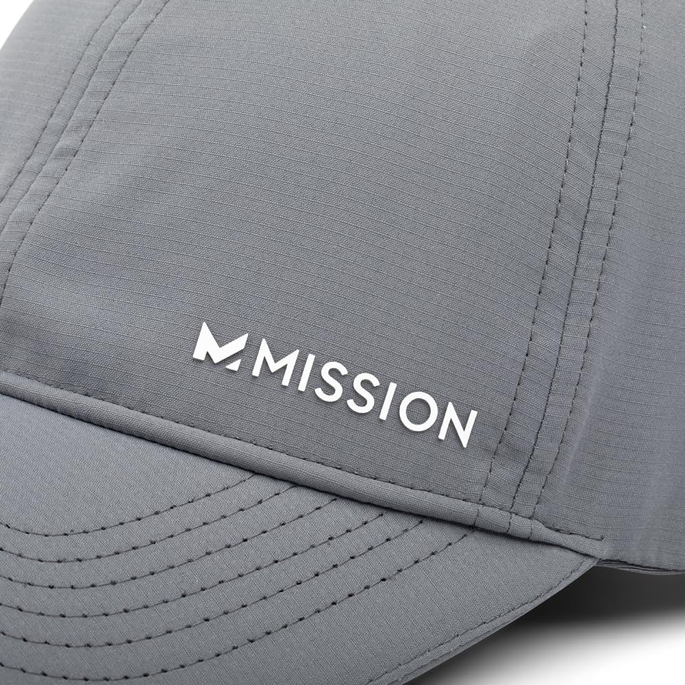 MISSION Cooling Performance Hat, Unstructured Low-Profile Adjustable Fit - UPF 50 - for Running, Workouts & Outdoors
