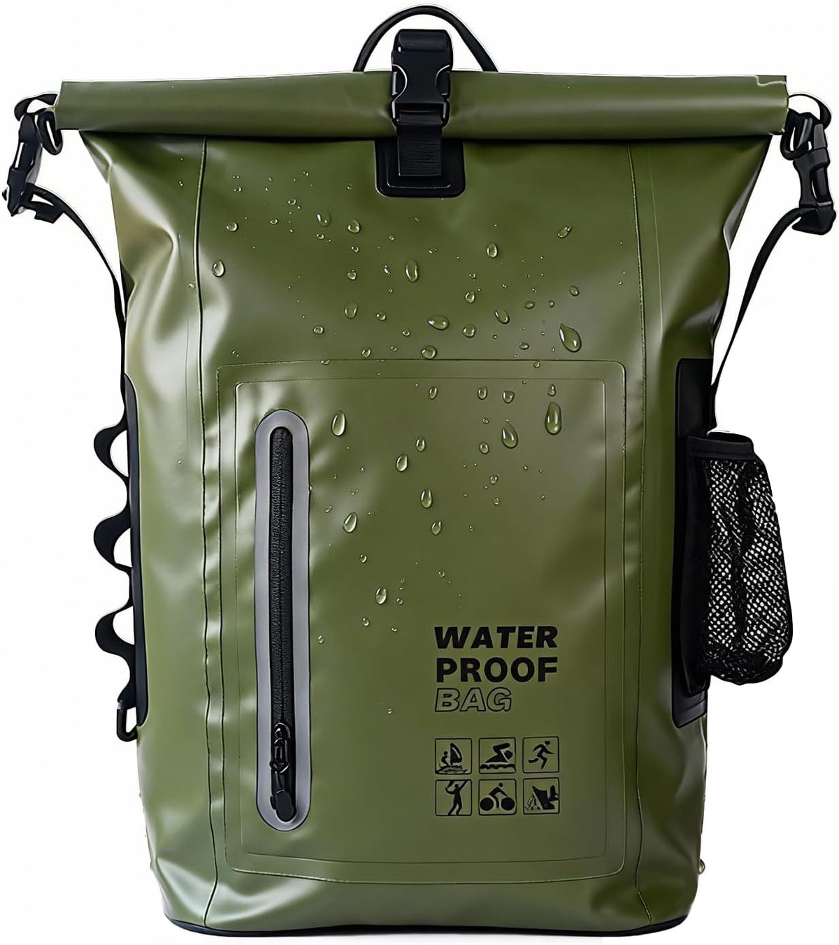 Waterproof Dry Bag 25L Backpack for Kayaking Boating Paddle Boarding