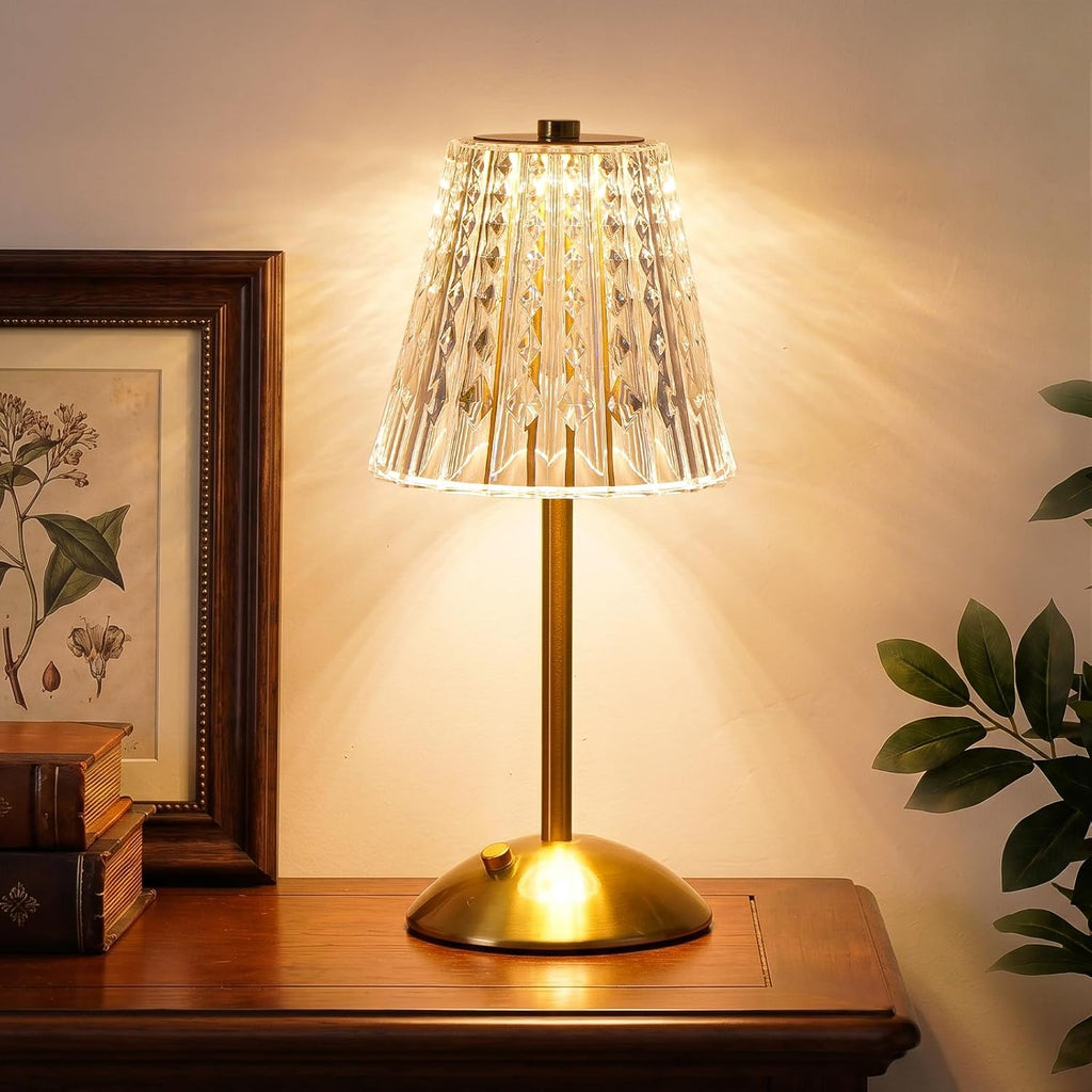 Cordless Touch Table Lamp, Classic Edition Rechargeable Small Desk Lamp