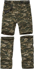 JOMLUN Boy’s Scout Pants Convertible Hiking Quick Dry Zip Off Pants Outdoor Climbing Casual Trouser Kids Youth Cargo Pants