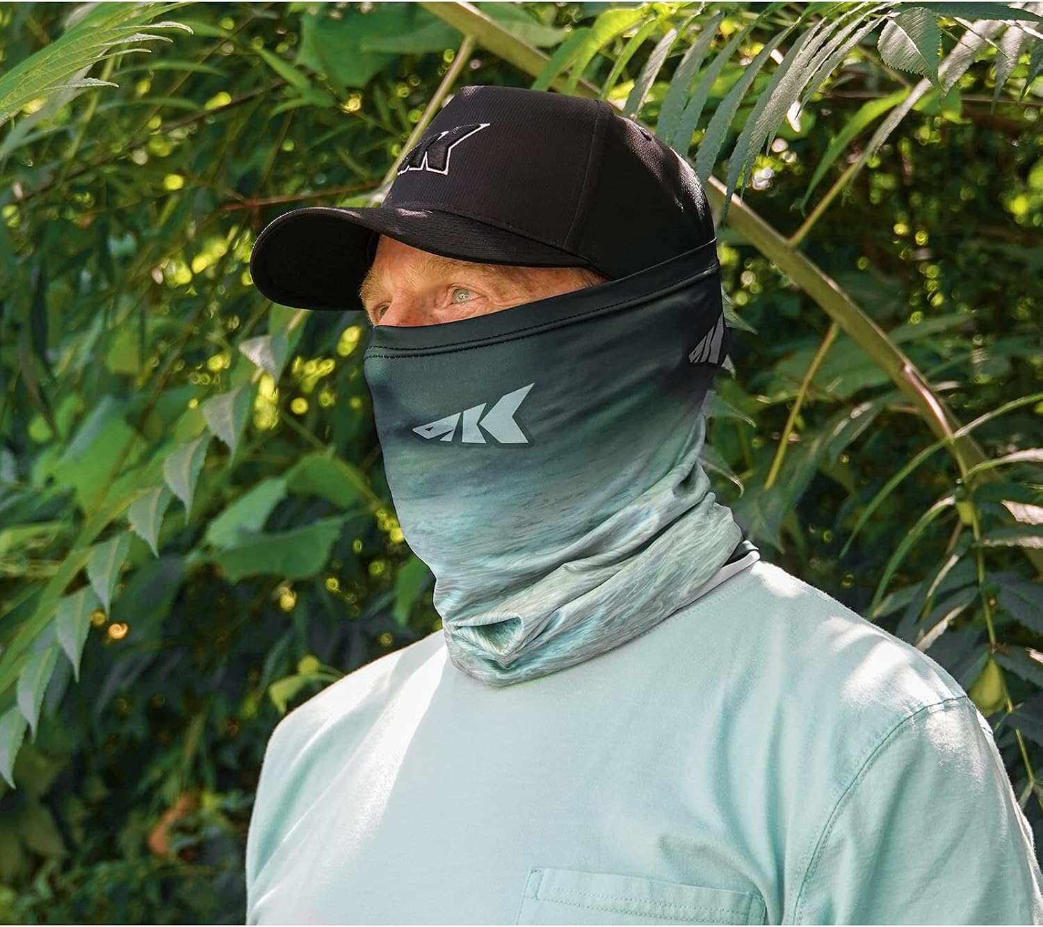 KastKing Sol Armis UPF50+ Neck Gaiter, Hydrocool Fishing Mask, Men & Women