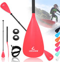LEDONNE SUP Paddle 4-Piece Adjustable Stand Up Paddle Floating Lightweight Portable Kayak Paddle Paddleboard Oar with Aluminum Alloy Shaft, 2 Nylon Blades,3 Million Sets Per Year 500 Bought Monthly