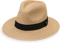 Women's Beach Fedora, Petite, Packable, UPF 50+, Adjustable