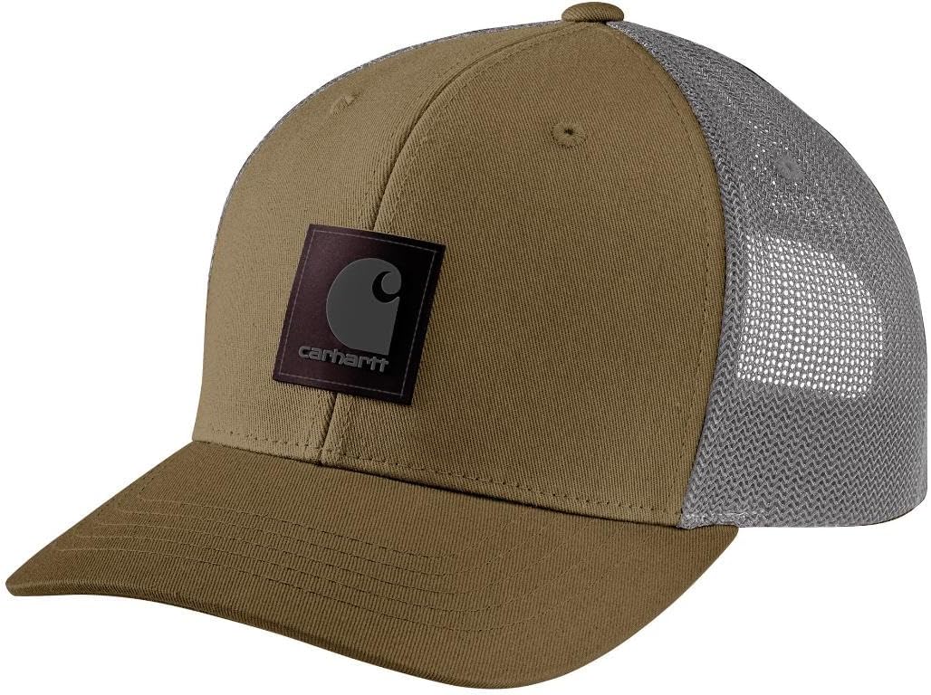 Carhartt Men's Rugged Flex Twill Mesh-Back Logo Patch Cap