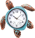 MUMTOP Turtle Outdoor Clock Waterproof for Patio Pool Garden Home